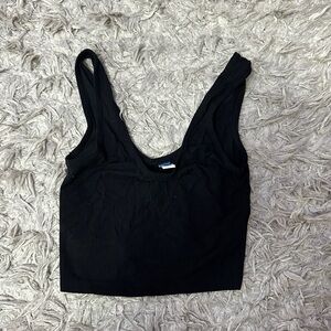 old navy cropped sleep tank
